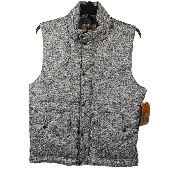 Ruff Hewn Gray Puffer Vest -C - Picture 1 of 3